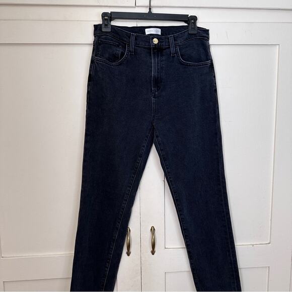 Favorite Daughter Evelyn Stirrup Jean In Storm Black 27 - Picture 3 of 6